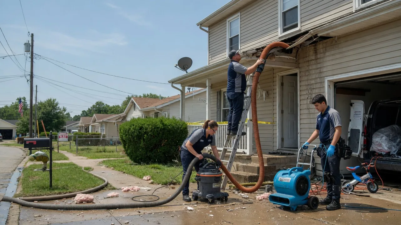 Water Damage Restoration in Secor, IL near me